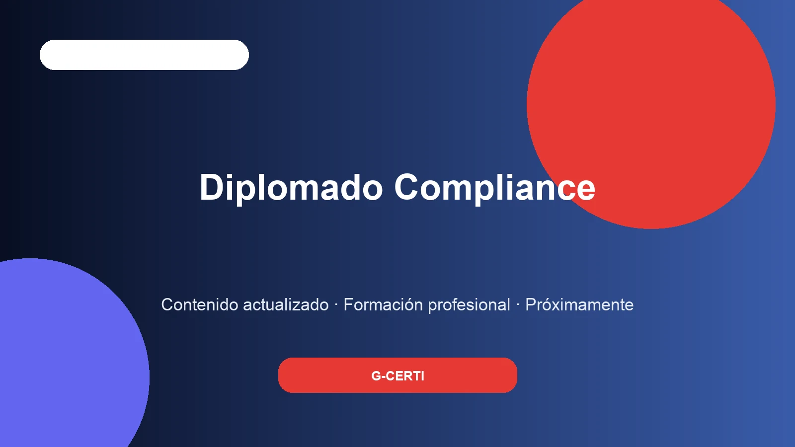 Diplomado ISO 37001 - Gestión Antisoborno