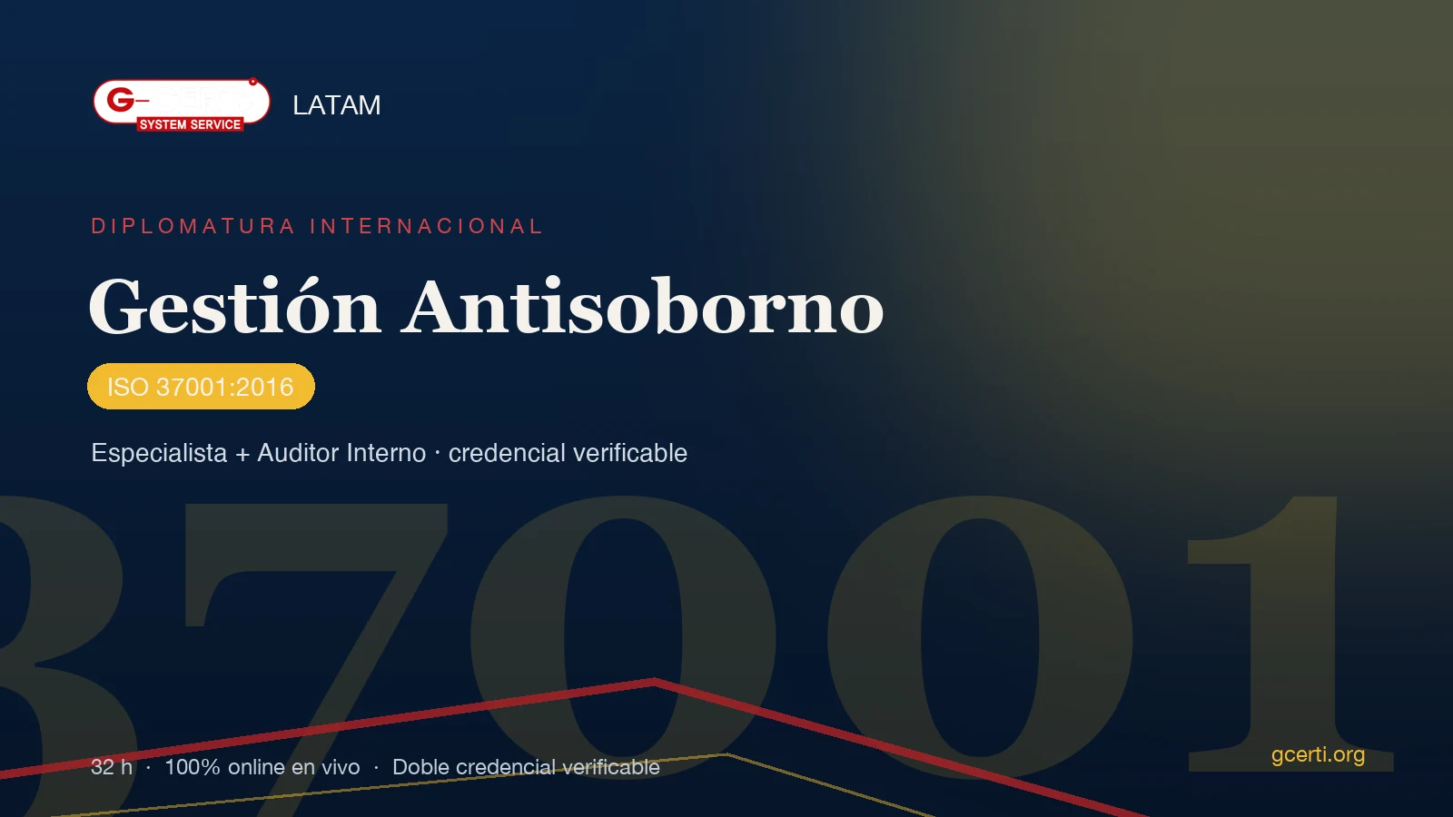 Curso de Implementación ISO 37001:2016 · Gestión Antisoborno