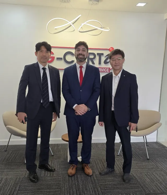Institutional meeting with representatives of an organization